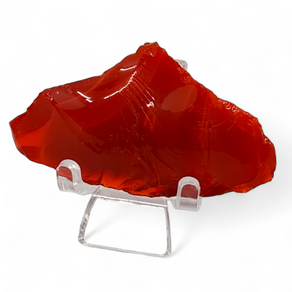 Amberina and Ruby Swirl Slag Art Glass Cullet #4S47 - Picture 1 of 6